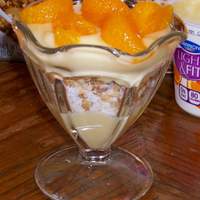 Orange Crunch Yogurt Recipe