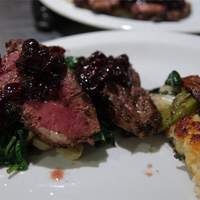 Pan-Seared Duck Breast with Blueberry Sauce Recipe