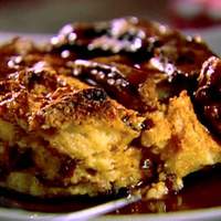 Panettone Bread Pudding with Cinnamon Syrup Recipe