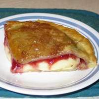 Raspberry Walnut Baked Brie Recipe