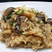 Roasted Chicken with Risotto and Caramelized Onions Recipe