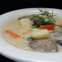 Russian Mushroom and Potato Soup Recipe