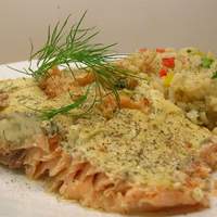 Salmon Fillets with Creamy Dill Recipe