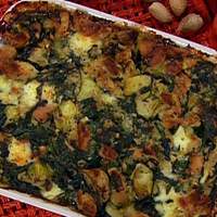Savory Spinach and Artichoke Stuffing Recipe