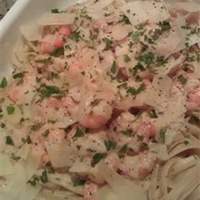 Shrimp Linguine Alfredo Recipe