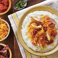 Simple Grits with Toppings Recipe