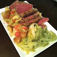 Slow-Cooker Corned Beef and Cabbage  recipe