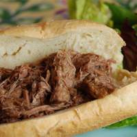 Slow Cooker Italian Beef for Sandwiches Recipe