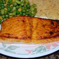 Spiced Salmon With Mustard Sauce Recipe