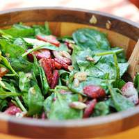 Strawberry Spinach Salad I Recipe