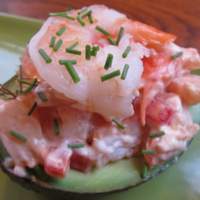 Stuffed Avocados With Seafood Recipe