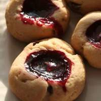 Sugared Black Raspberry Tea Cookies Recipe