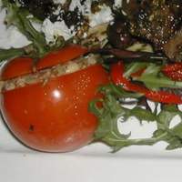Tomatoes Stuffed With Lamb and Pine Nuts Recipe