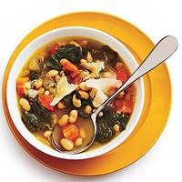 Tuscan White Bean Soup with Escarole Recipe
