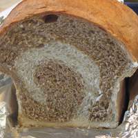 Two-Tone Yeast Bread Recipe