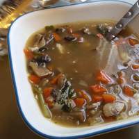 Very Easy Mushroom Barley Soup Recipe