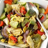 Weight Watchers Roasted Vegetables - 0 Points! Recipe