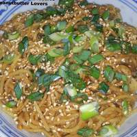 Yummy Chinese Cold Noodles for Peanutbutter Lovers! Recipe