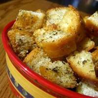 Yummy Garlic Croutons Recipe