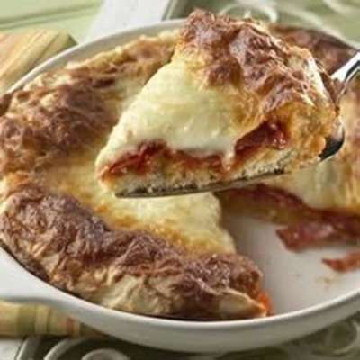 1-Dish Pepperoni Cheese Pizza Bake - RecipeNode.com