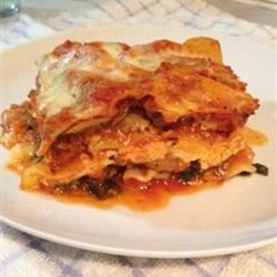 Alysia's Basic Meat Lasagna - RecipeNode.com
