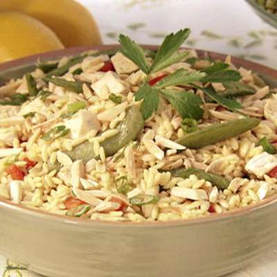Asian Chicken and Orzo Salad - RecipeNode.com