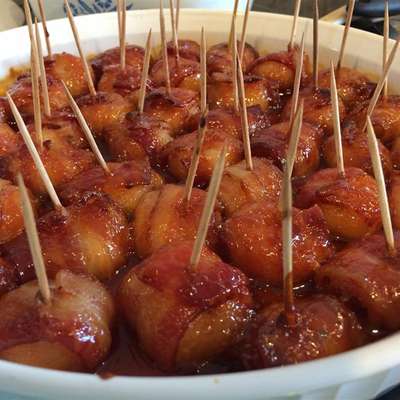 Bacon Wrapped Water Chestnuts II - RecipeNode.com