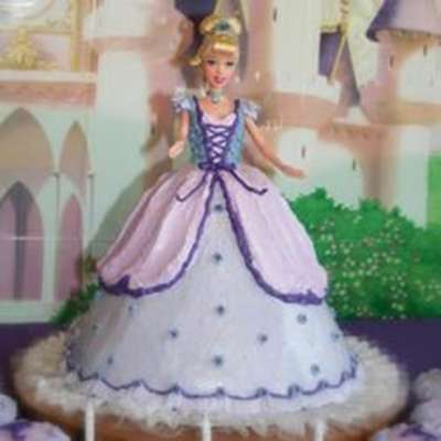 Barbie Doll Cake - RecipeNode.com