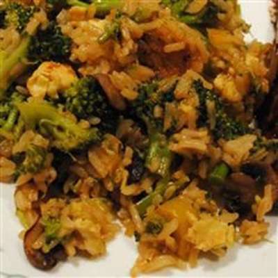 Broccoli and Rice Stir Fry - RecipeNode.com