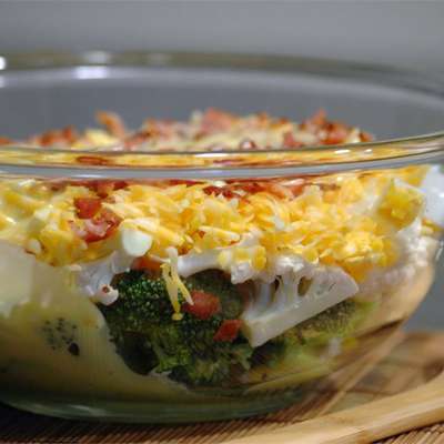 Broccoli-Cauliflower Salad - RecipeNode.com