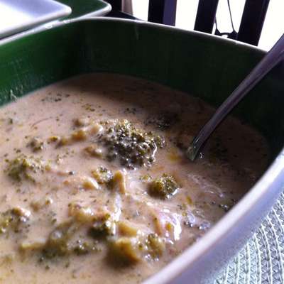 Broccoli Cheese Soup VI - RecipeNode.com
