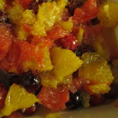 Broiled Citrus & Cranberries - RecipeNode.com