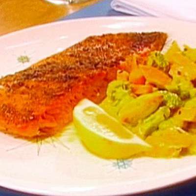 Broiled Salmon with AB's Spice Pomade - RecipeNode.com
