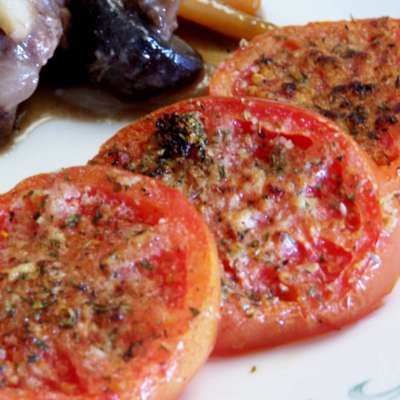 Broiled Tomato Slices With Herbes De Provence - RecipeNode.com