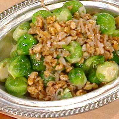 Brussels Sprouts with Walnuts - RecipeNode.com