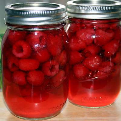 Canned Raspberries - RecipeNode.com