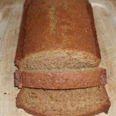 Cantaloupe Bread with Praline Glaze - RecipeNode.com