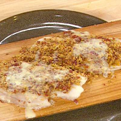 Capocollo and Citrus Crusted Snapper with a Lemon Butter Sauce - RecipeNode.com
