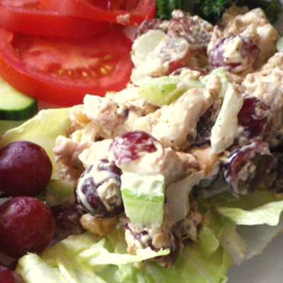 Charlie's Famous Chicken Salad with Grapes - RecipeNode.com