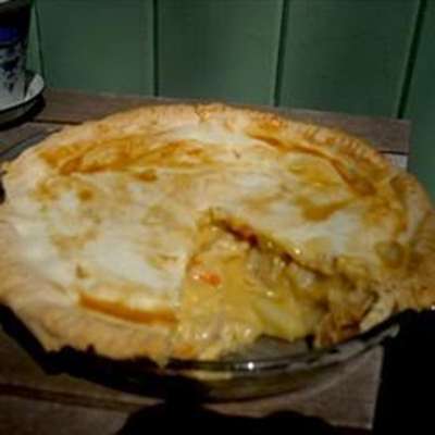 Cheesy Chicken Pot Pie - RecipeNode.com