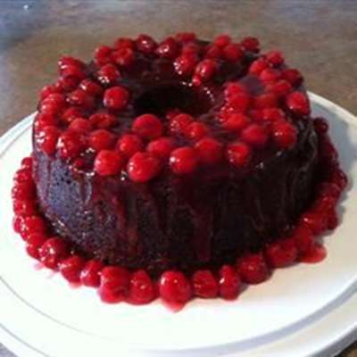 Cherry Chocolate Cake - RecipeNode.com