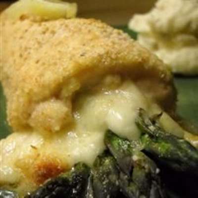 Chicken Asparagus Roll-Ups - RecipeNode.com