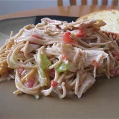 Chicken Chile Spaghetti - RecipeNode.com