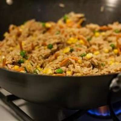 Chinese Chicken Fried Rice II - RecipeNode.com