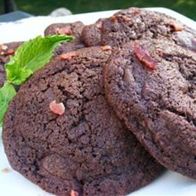 Chocolate-Chocolate Chip Bacon Cookies - RecipeNode.com