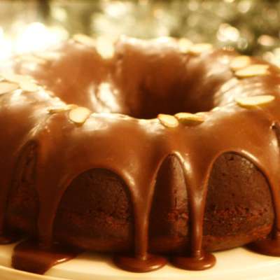 Chocolate! Chocolate! Chocolate! Bundt Cake With Chocolate Glaze - RecipeNode.com