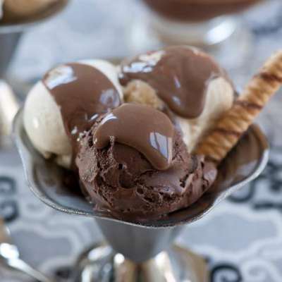 Chocolate Peanut Butter Fudge Sundae - RecipeNode.com