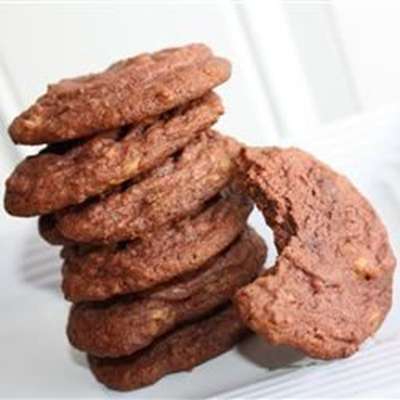 Chocolate Peanut Butter Pudding Cookies - RecipeNode.com