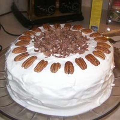 Chocolate Praline Layer Cake - RecipeNode.com