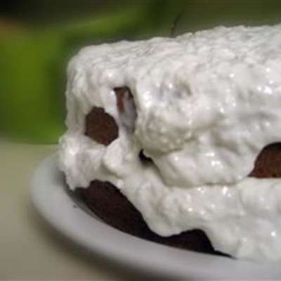 Coconut Sour Cream Cake - RecipeNode.com